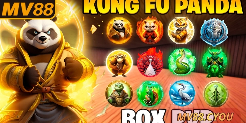 Nhiều hiệu ứng đặc biệt trong Kungfu Panda MV88