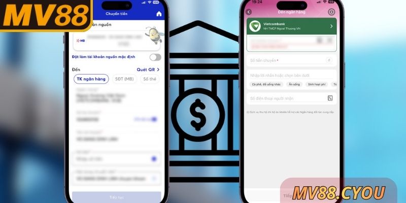 Hình thức nạp tiền MV88