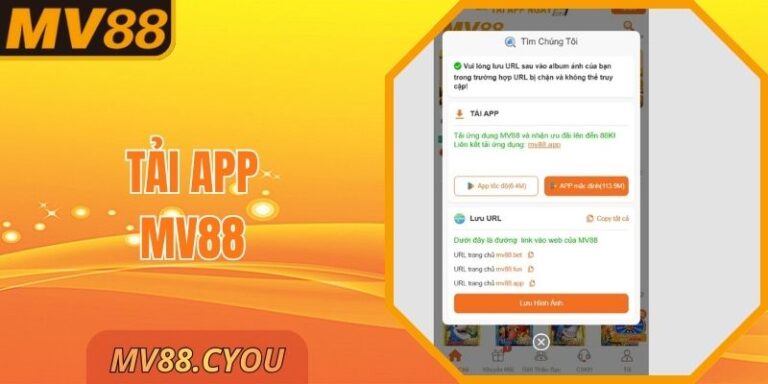 Tải App MV88 – Khám Phá Giải Trí Không Giới Hạn 24/7